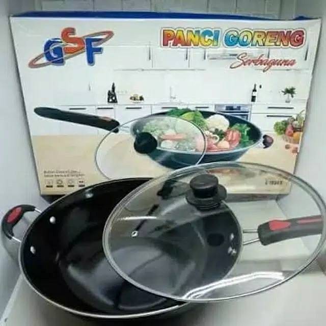 GSF PANCI GORENG SERBAGUNA GSF 1032K/ WAJAN TEPLON