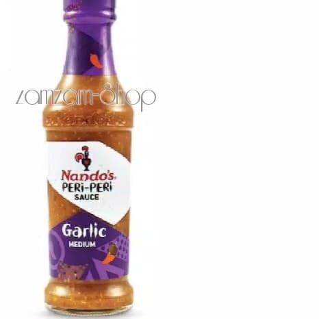 

Ready- Nandos Peri Peri Sauce - Saus Sambal Nando'S Garlic Medium 125Gr