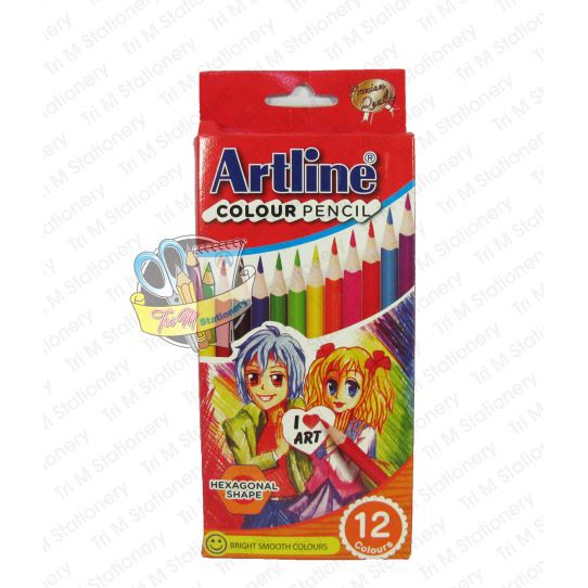 

PENSIL WARNA ARTLINE 12 WARNA