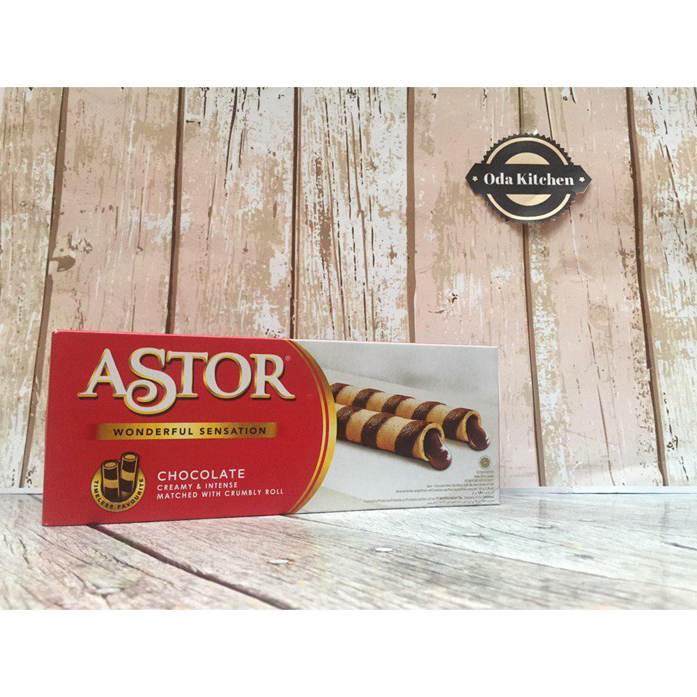 ASTOR WAFER WONDERFUL SENSATION CHOCOLATE 150gr