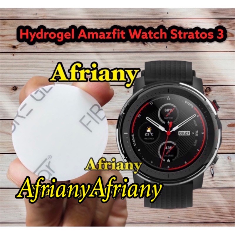 Amazfit Watch Stratos 3 Anti Gores Hydrogel Screen Protector Gel/Jelly