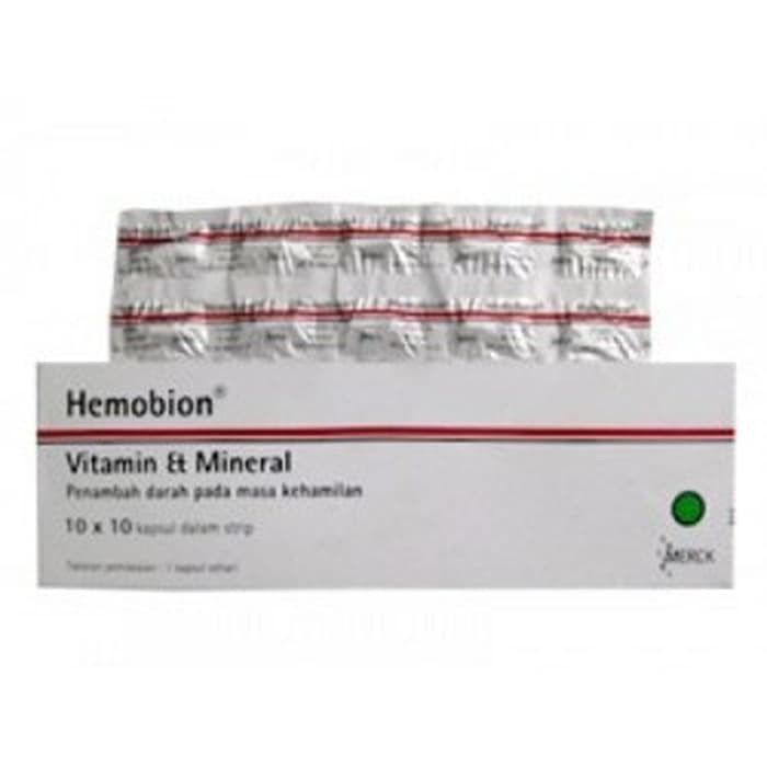 Hemobion Kapsul ( Vitamin Penambah Darah)