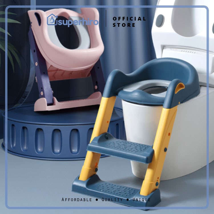 Baby Potty Chair Seat Toilet Training Pispot Anak Bayi Ladder Kids