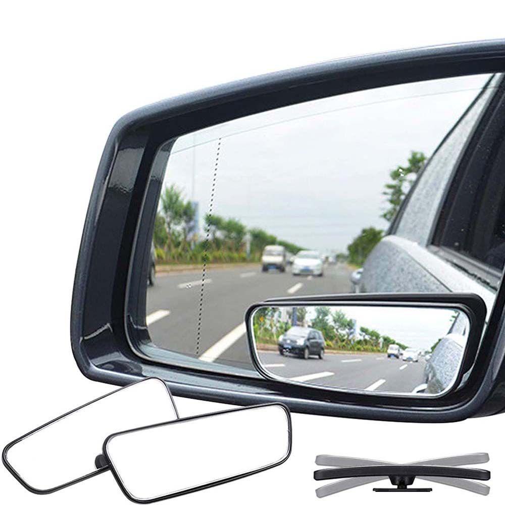 Lanfy Mobil Bolak Balik Cermin Bantu Aksesoris Mobil Universal Kaca Spion Cembung Mobil 360derajat Wide Angle Mirror