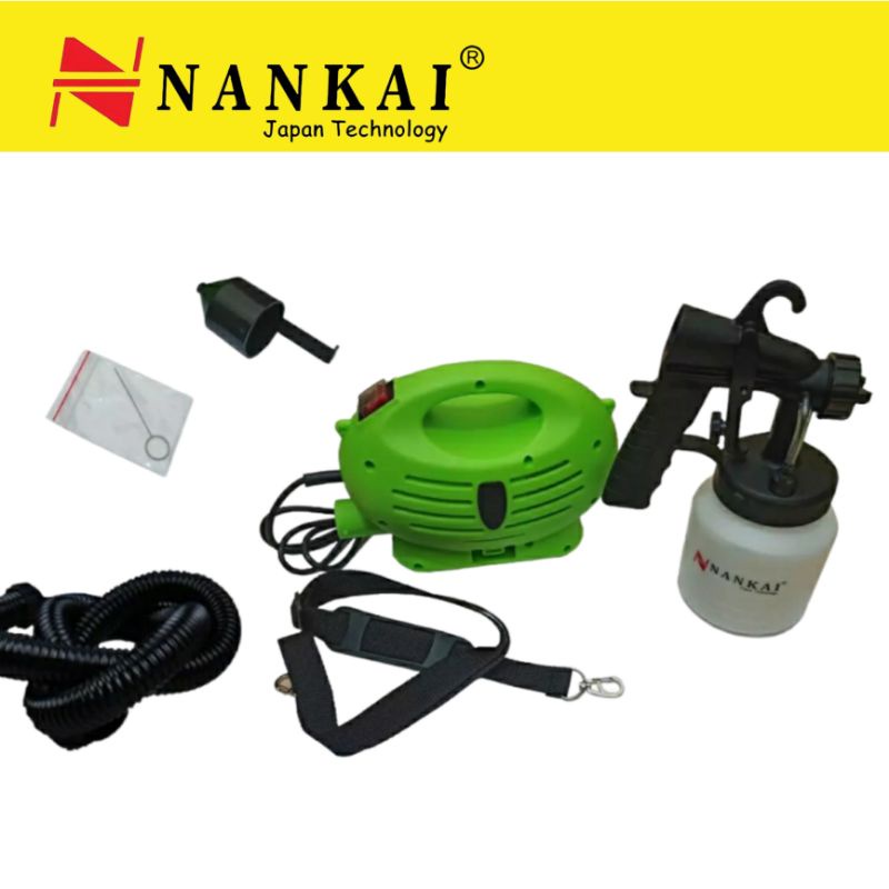 Nankai Portable Spray Gun Atau Mini Compresor Portable Spray Gun Spray Gun Elektrik Alat Semprot Cat Elektrik