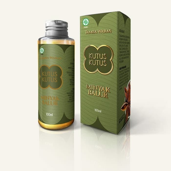 MINYAK BALUR KUTUS KUTUS / TAMBA WARAS 100ML ORIGINAL