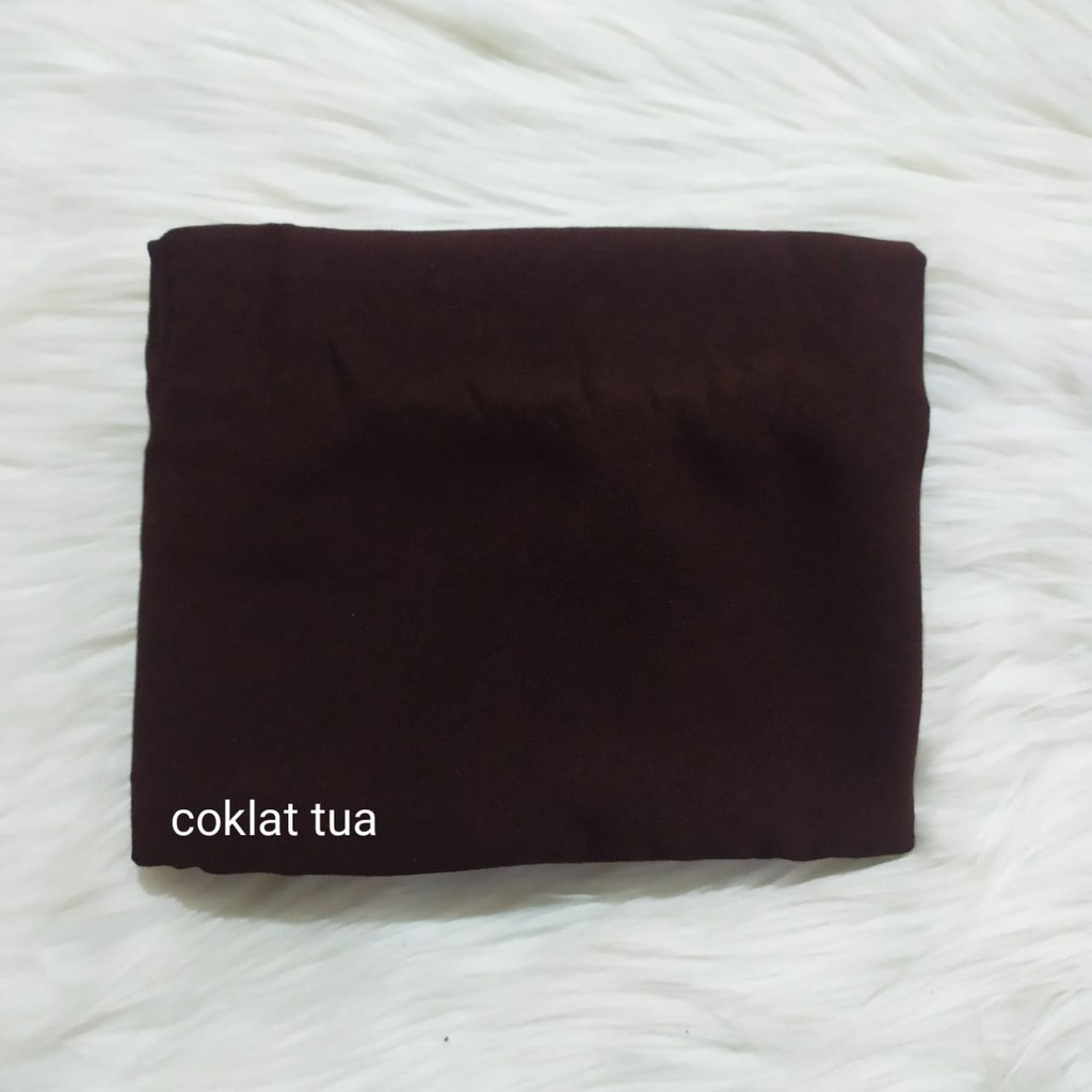 Bisa Cod Pasmina diamond 170x70cm / pashmina sabyan /pashmina diamond-Coklat tua