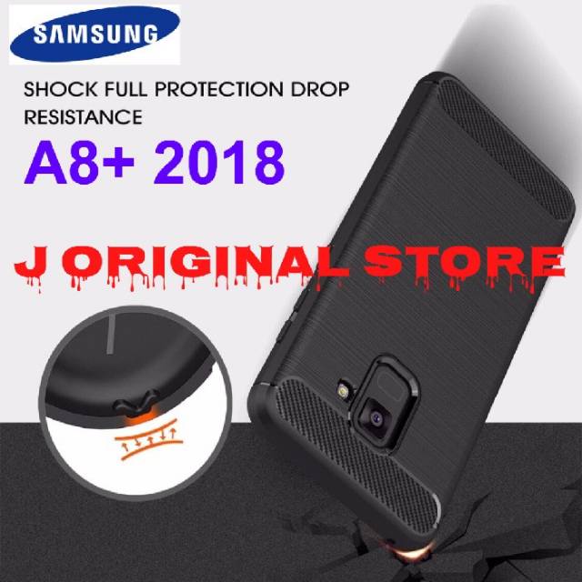 SAMSUNG A8 A8 2018 Softcase - RUGGED LIKE ARMOR PREMIUM CASE