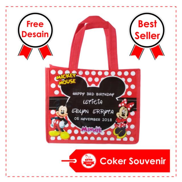 

Tas ultah anak / Ultah / tas ultah / tas ultah goodie bag / ultah / tas snack ultah /souvenir tas