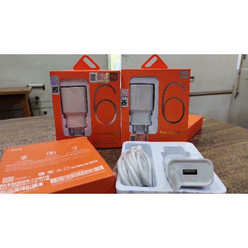 CHARGER XIAOMI ORIGINAL 100% KABEL MIKRO (TRAVEL CHARGER 18W)