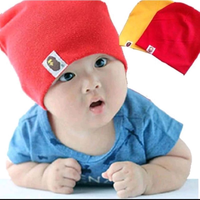 topi bayi anak laki laki ,topi bayi kaos