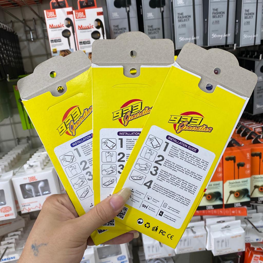 [SO] Packingan Tg / Packingan Tempered Glass Anti Gores Screen Guard Packing Kertas Full 9D - 11D