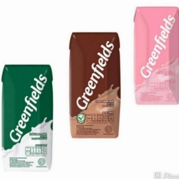 

(BISA COD) Susu UHT Greenfields 200 ML|GROSIR|ISI 24 PAK DISKON Kode 727