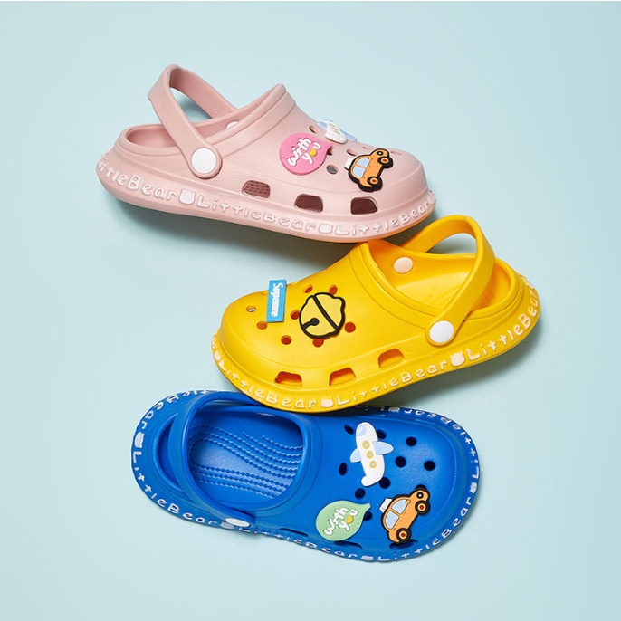 Sandal Slop Anak Laki-laki / Perempuan Lucu EVA Anti Slip Import SA03