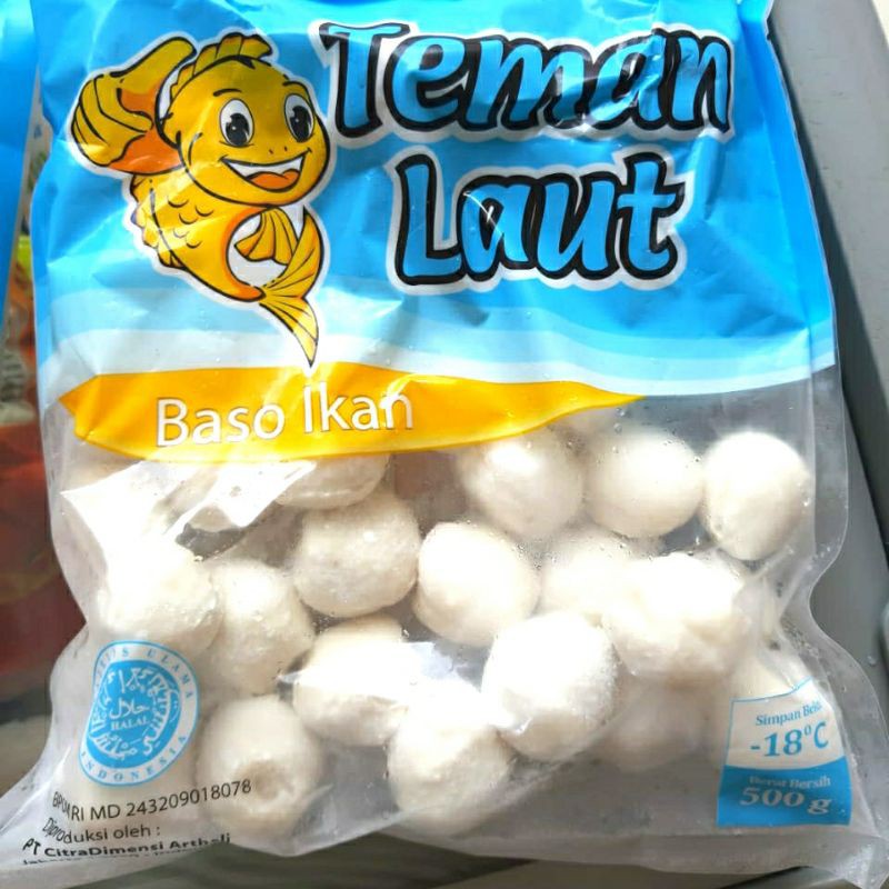 Jual Teman Laut Baso Ikan 500 Gram Shopee Indonesia