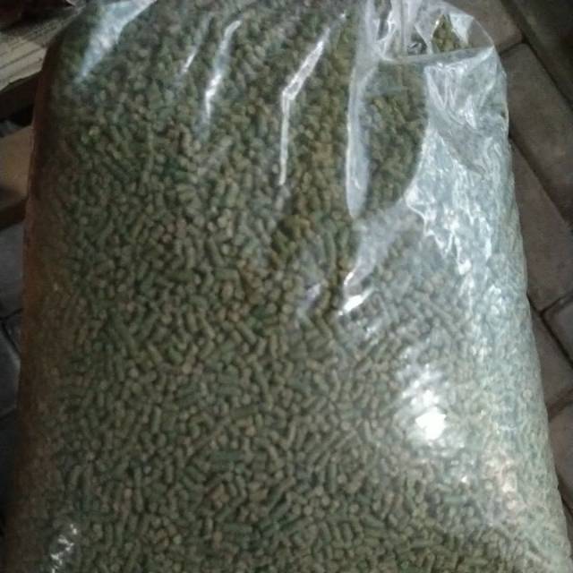 Pur hijau521 super rumput laut pakan burung berkicau 250g/500g/1kg