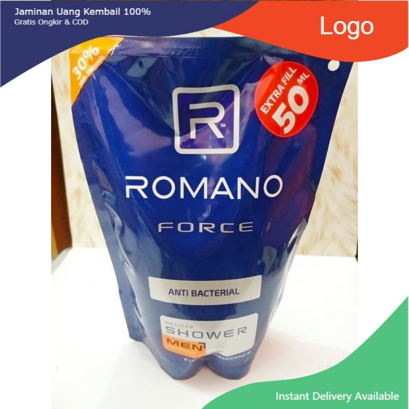 romano body wash Reffil 400 ml