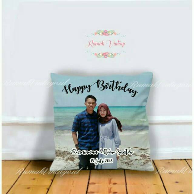 PROMO !!! Bantal foto shopa fullprint