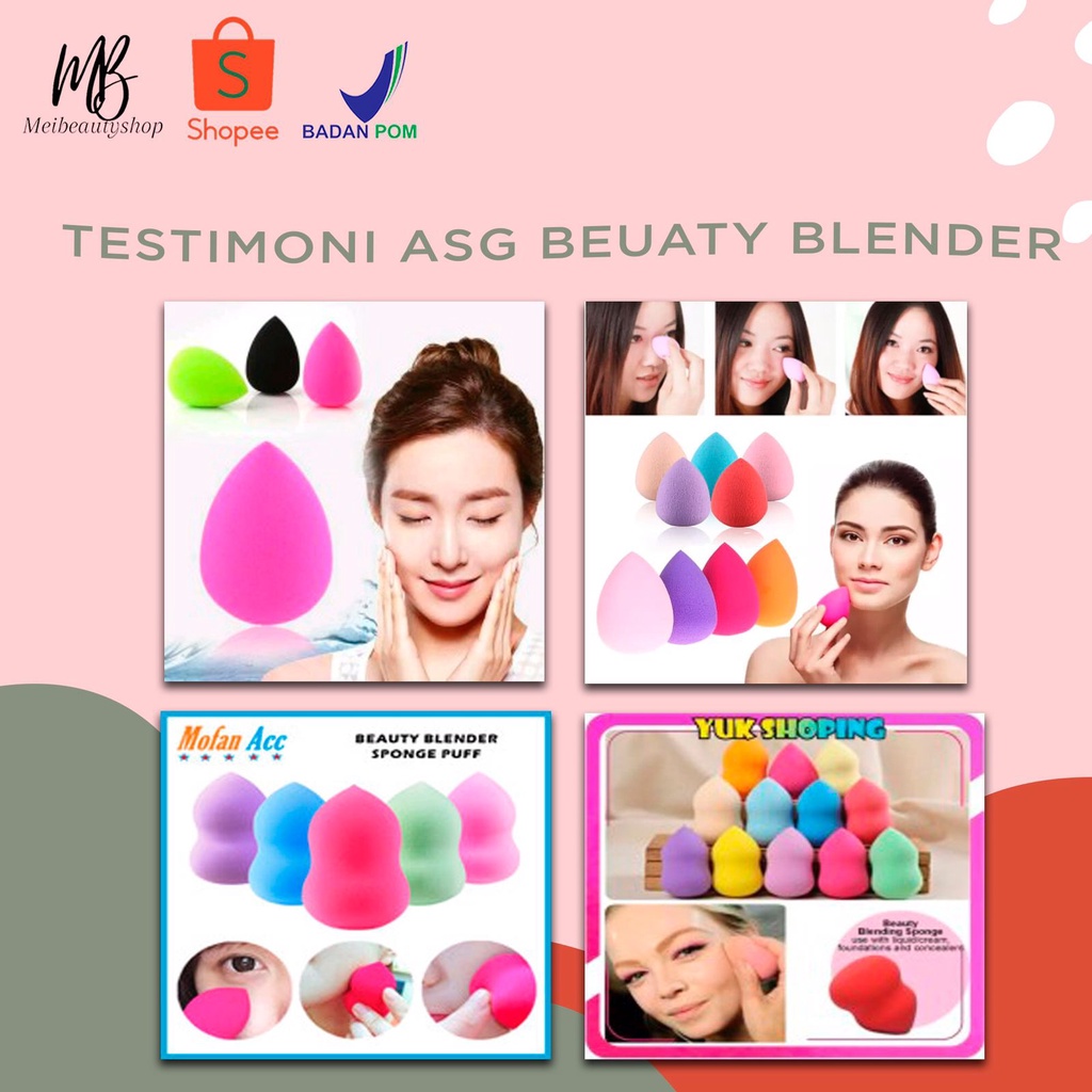 ASG Beauty Blender Gucci / Telur / Egg Cut