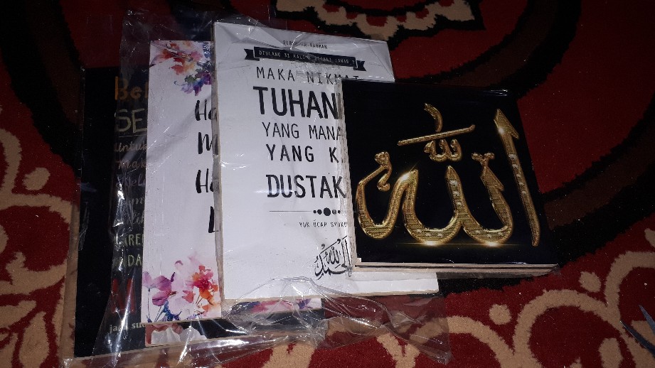 Hiasan Dinding Kata Poster Kayu Quotes Cafe Vintage Wall Decor Ruangan Dekorasi Rumah Quotes Mk114