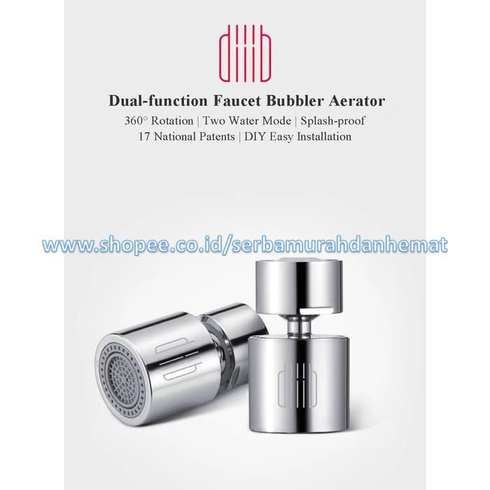 Keran Aerator Kran Dapur DIIIB DABAI Faucet Water Tap Nozzle Bubbler