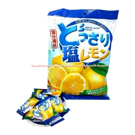 Cocon Salt Lemon Candy 150gr Permen Rasa Lemon Asin Garam Jeruk Kokon Sald Coccon Coconsalt Candies