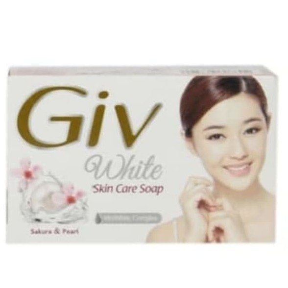 Sabun Batang Giv White 76gr Mandi Skincare Bar Soap Pemutih Pencerah Kulit VARIAN RANDOM