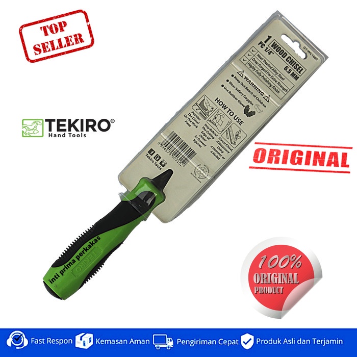 

UKIR-ALAT- PAHAT KAYU 1/4" (6.5MM) TEKIRO / WOOD CHISEL -ALAT-UKIR.