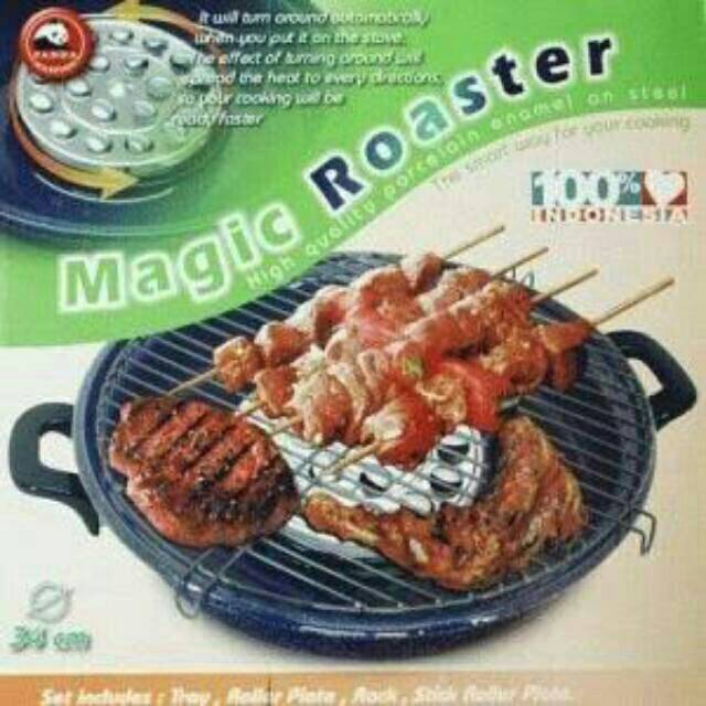 Maspion Magic Roaster 34cm Panggangan Alat Panggang pemanggang