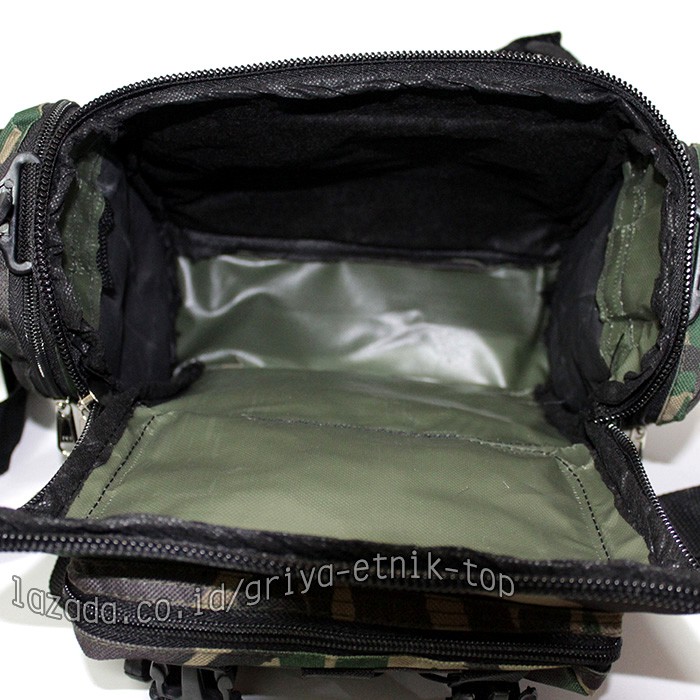 Tas Selempang Pria Army Waistbag Tactical Bambag