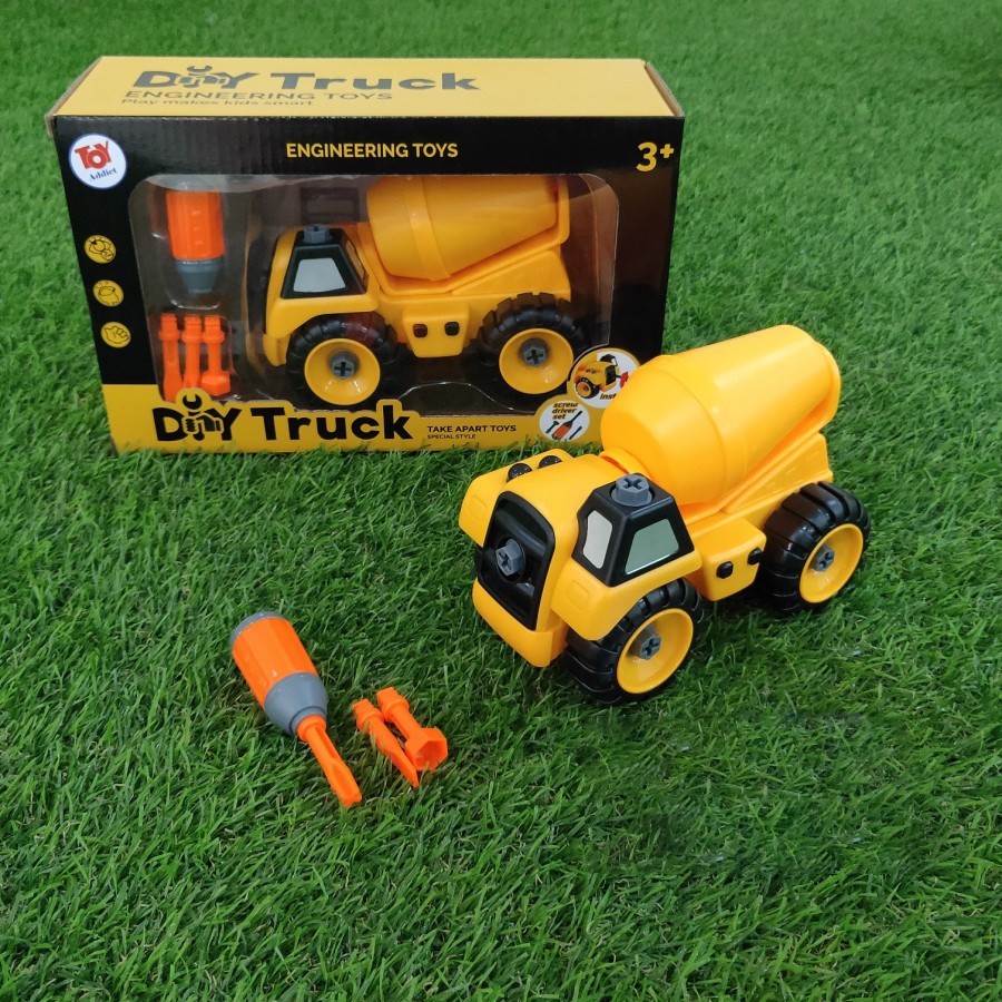 Toys Store -  DIY Truck - Engineering Toys - Mixer Truck