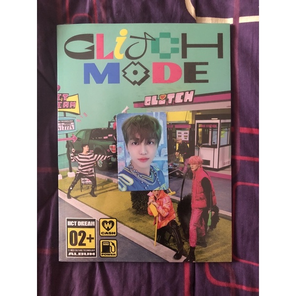 ALBUM GLITCH SEALED + LD R2 JAEMIN