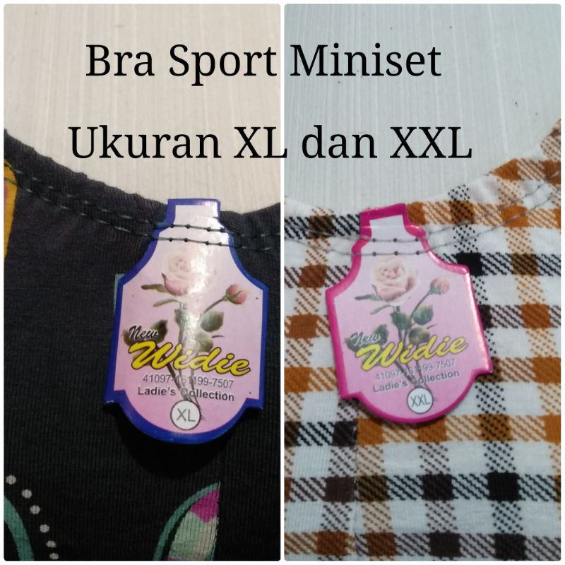 Miniset Bra Miniset XL-XXL-XXXL Bh Menyusui Miniset Remaja Bra Sport