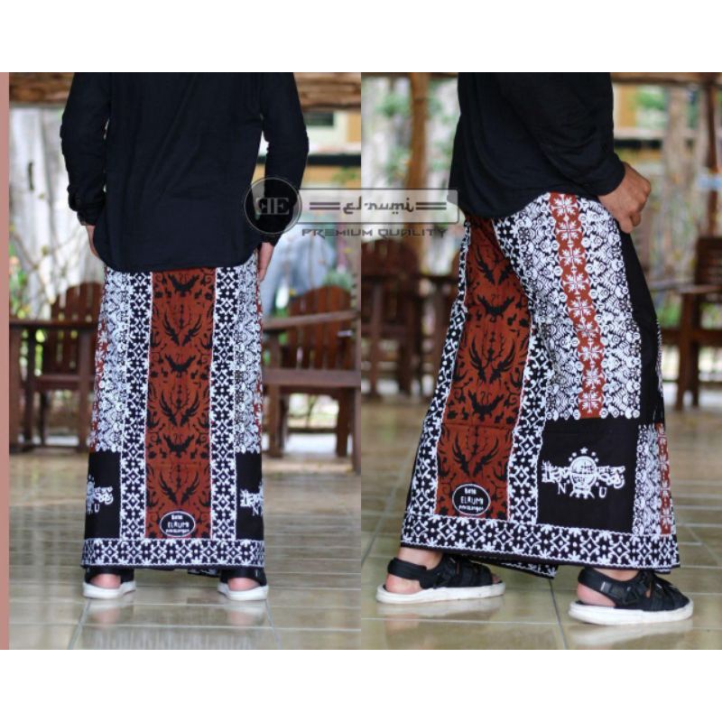 SARUNG BATIK NU CAP MOTIF Fashion muslim pria LOGGO NU