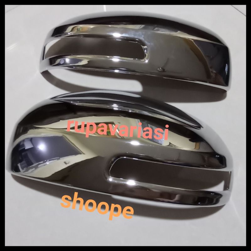 mirror cover tutup spion mobil suzuki all new ertiga 2018 sampai 2021 2019 2020 chrome crome tempel