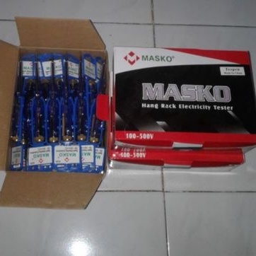 Masko Test Pen Kuningan 635 / Test pen Masko 635 Kuningan / Test Pen / Obeng Listrik