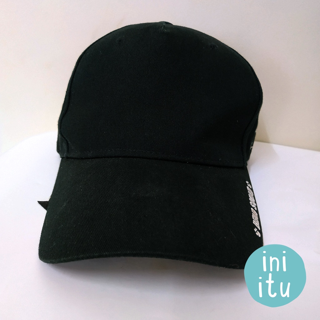 [Preloved] Topi We Bare Bears Miniso Hitam