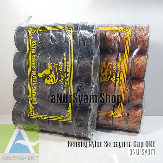 Benang Nylon Serbaguna Cap OKE CAHAYA Shopee Indonesia