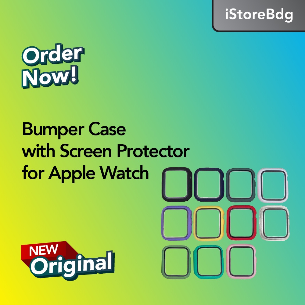 Bumper Case with Screen Protector for Apel Watch