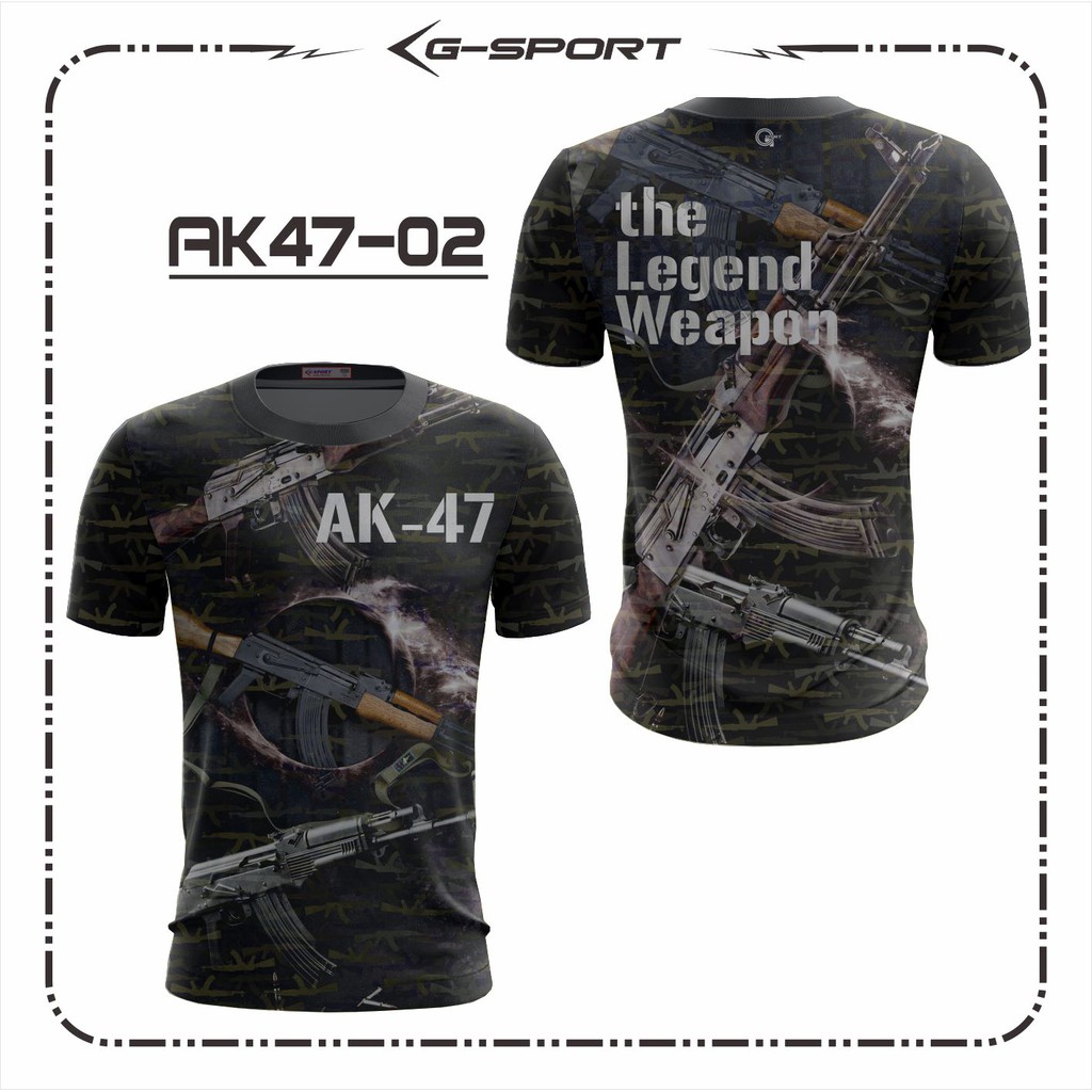 AK47-02 JERSEY KAOS ATASAN BAJU COCOK UNTUK OLAHRAGA