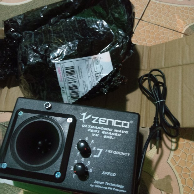 Zenco Ultrasonic Alat Pengusir Tikus Vx-8088  Pengusir Serangga Lain