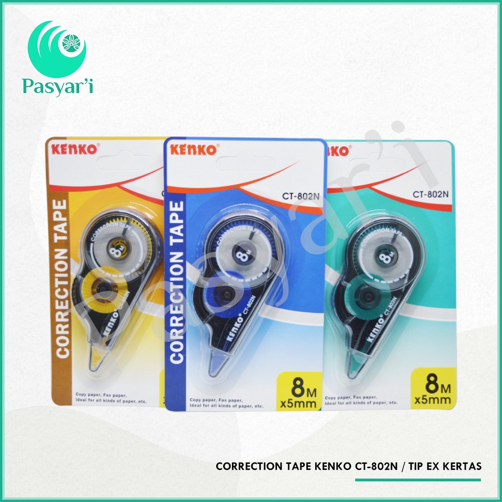 

Correction Tape Kenko CT-802N / Tip ex kertas