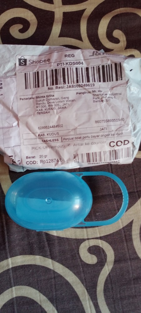 Kotak Tempat Menyimpan Dot & Empeng Model Oval