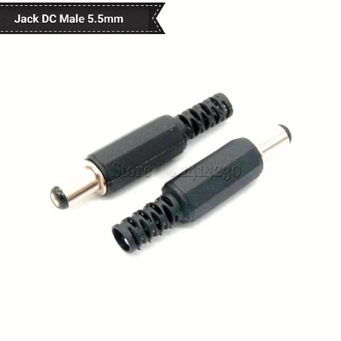 Jack DC LB Connector Soket 5.5x2.1mm Male DC Power Socket Plug In Jack