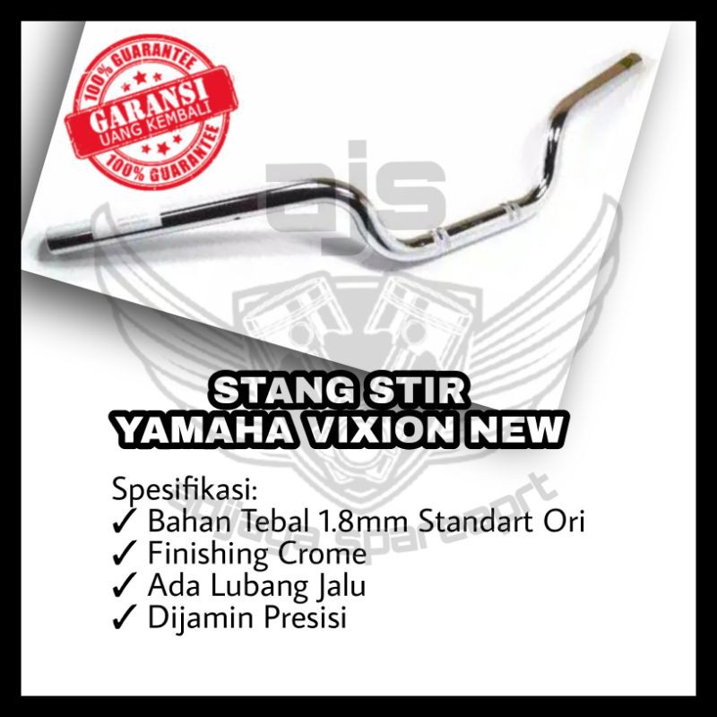 Stang Stir Fatbar Variasi Motor Yamaha Vixion New Pnp Cb150r Gl Mp megapro Cb Rx King Tiger Model Or