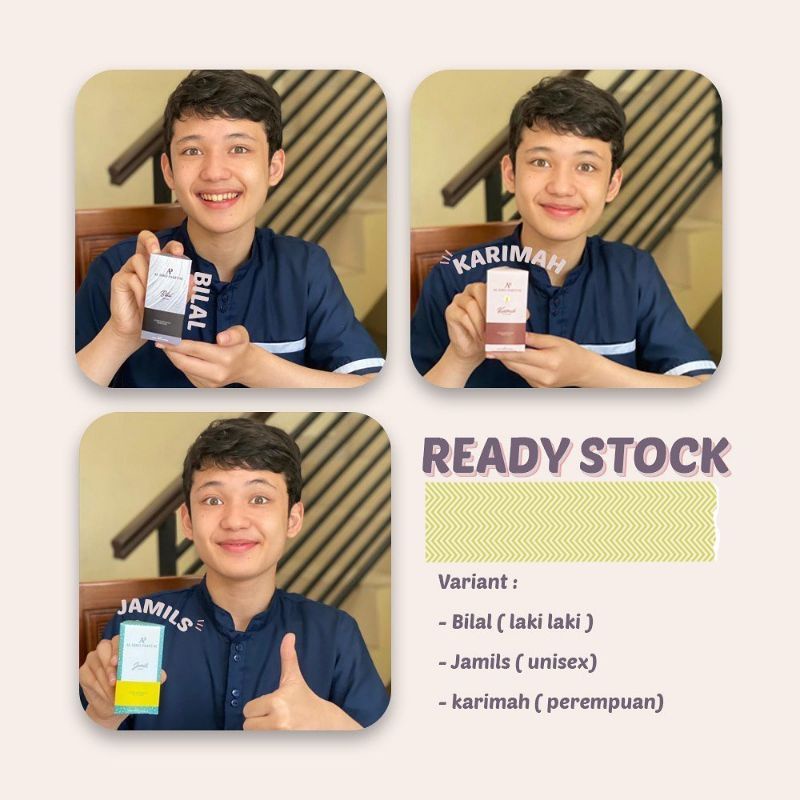 Terlaris Parfum Gozi By Alwi Assegaf Original 100% Karimah Jamils Bilal