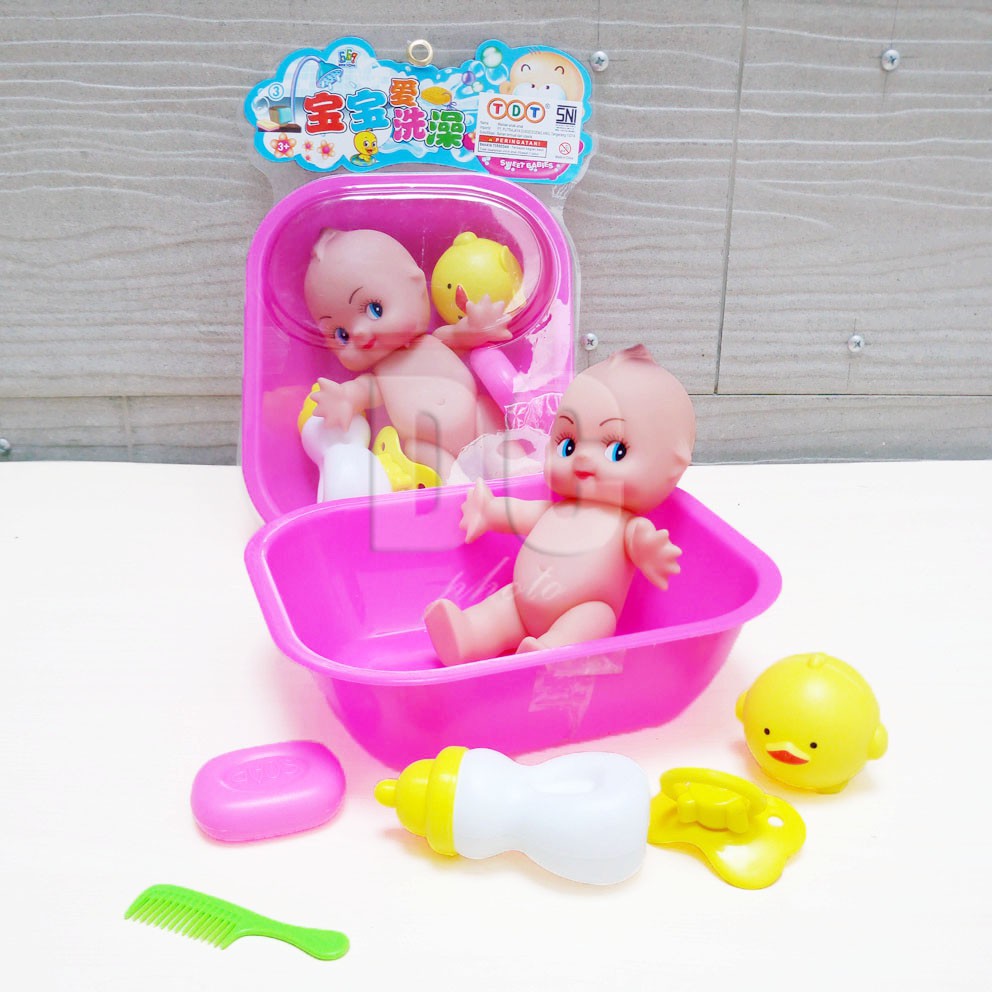 Bathtub Bayi Besar Mainan Bak Mandi Boneka Bayi Baby Doll Bathtub