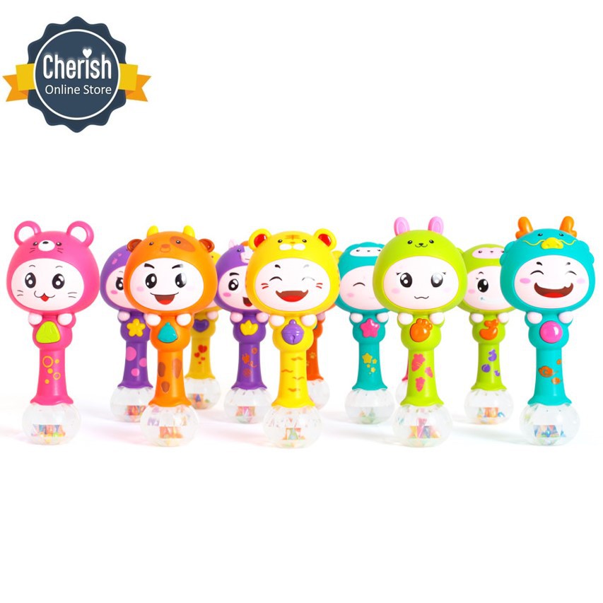 Mainan Bayi Baby Bell | Hand Music Animal | Hand Shake Toys