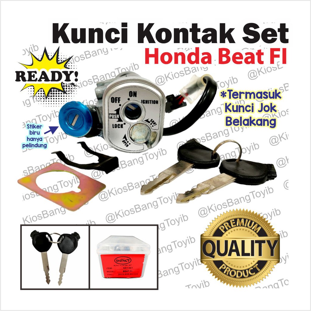 Kunci Kontak Set Kunci Jok Belakang Honda Grand Beat FI Yamaha Mio J ★IMPACT★