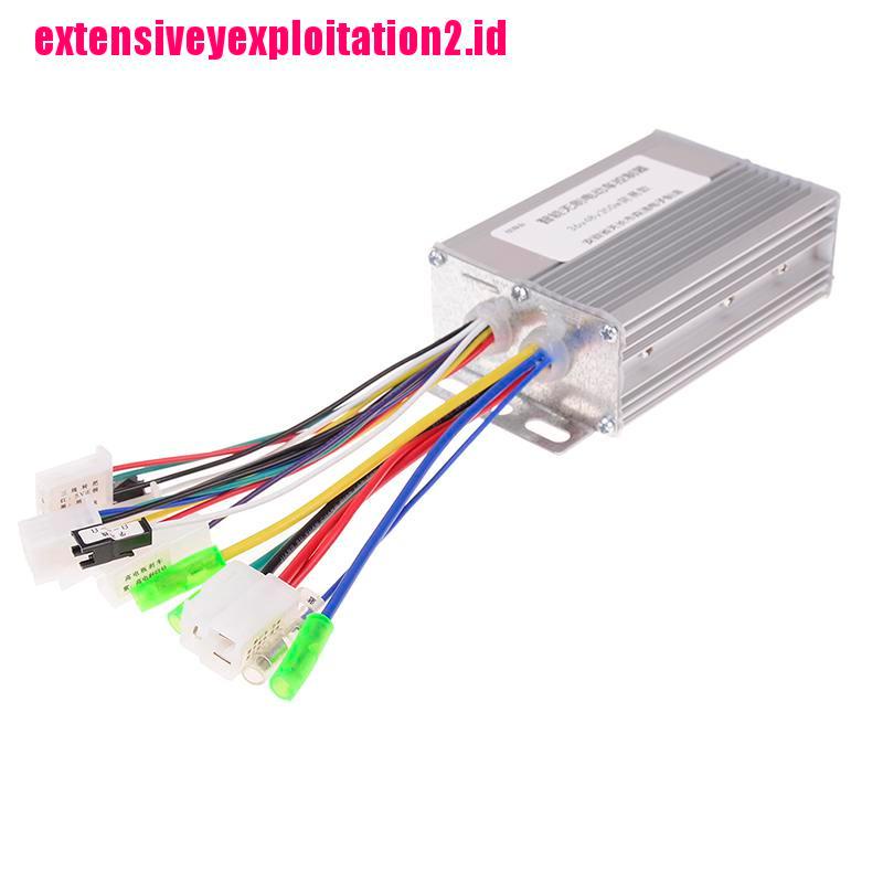 &lt; E2id &amp; &gt; controller motor brushless Dc 36v / 48v 350w Untuk Mesin Elektrik